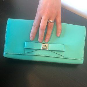 Kate Spade Turquoise Clutch